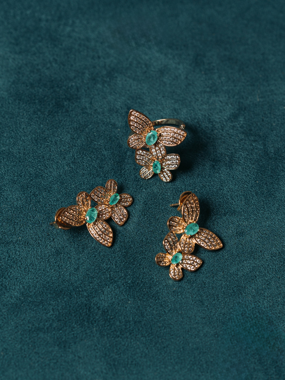 Boucles d'Oreilles Liberté Papillon