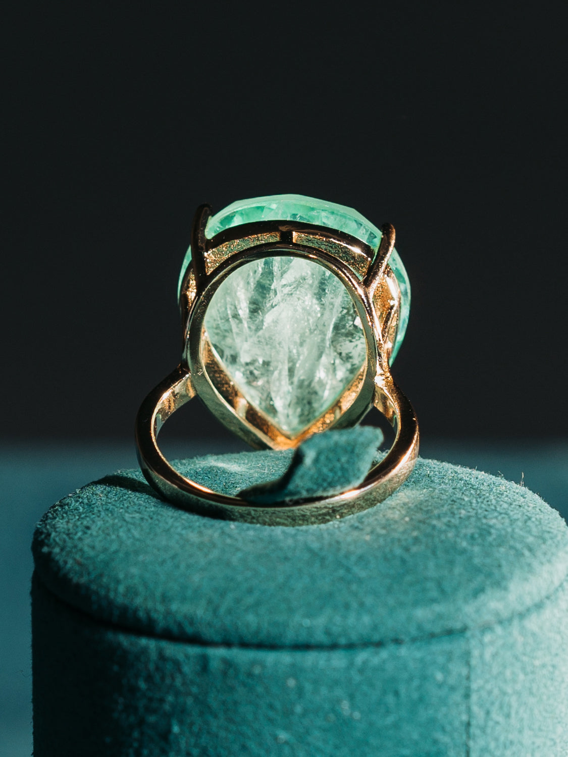 Anel Turmaline Élégance