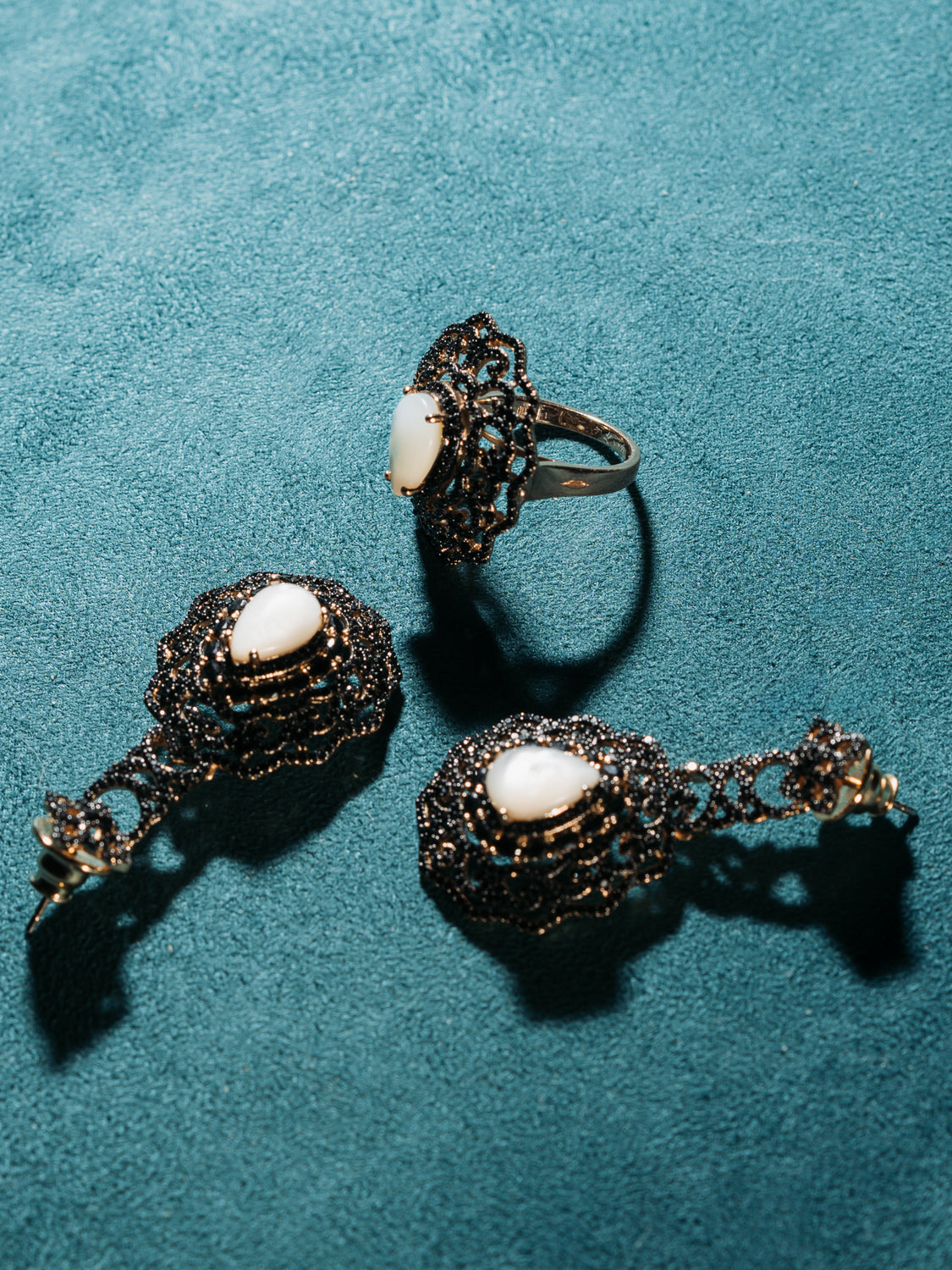 Anel Arabesque Lunaire