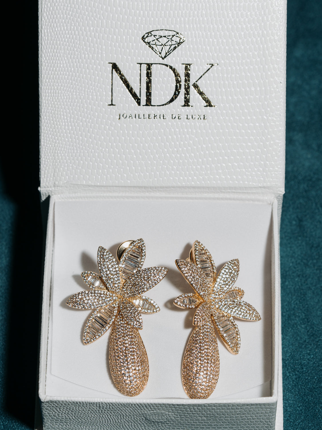 Brincos Fleur de Midas