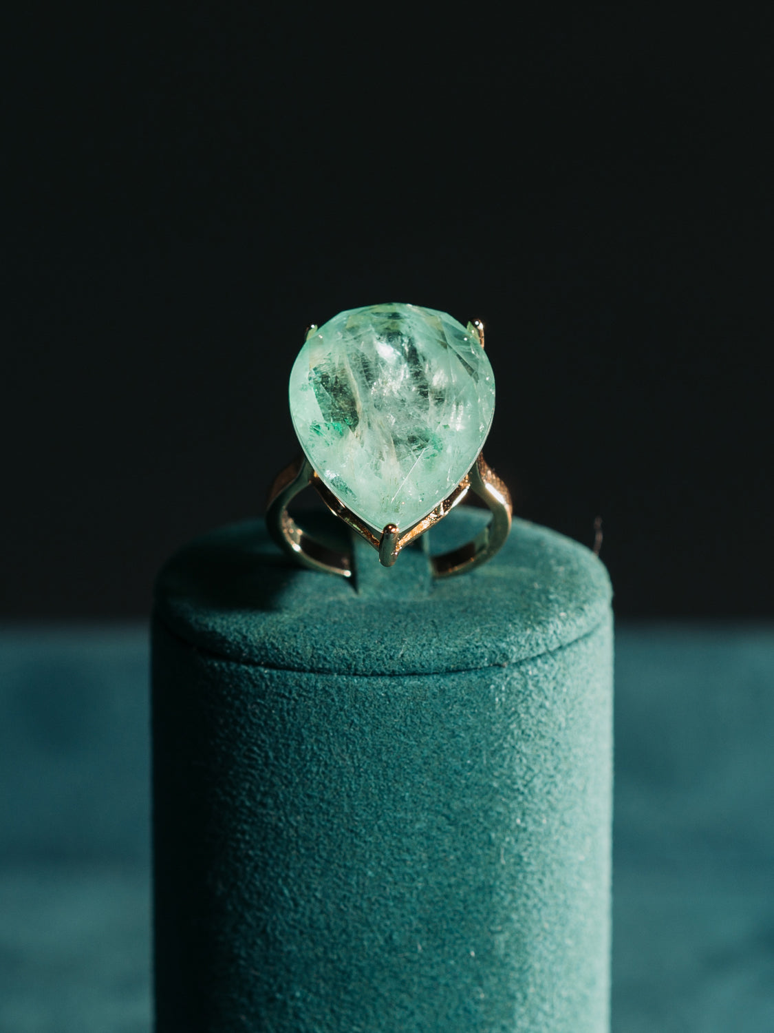 Anel Turmaline Élégance