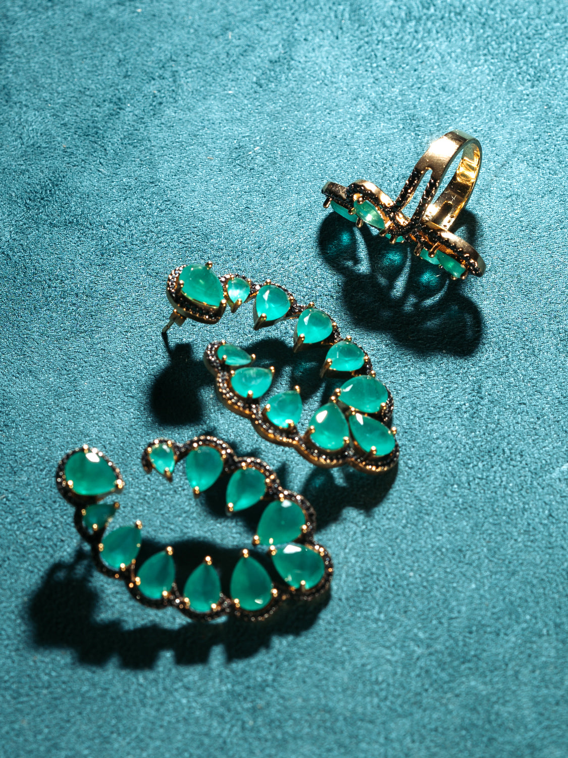 Brincos Rameaux Écarlates