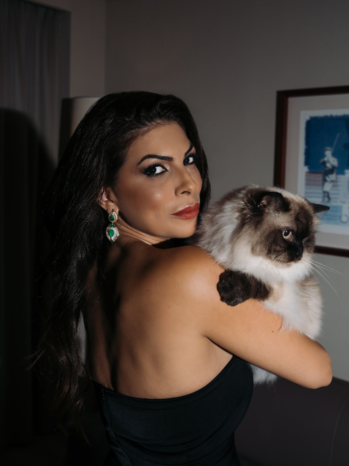 Brincos Émeraude Brillante